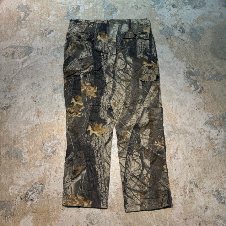 二手服裝Spaptan / Real Tree Camo Cargo褲子 /尺寸W42 x L34