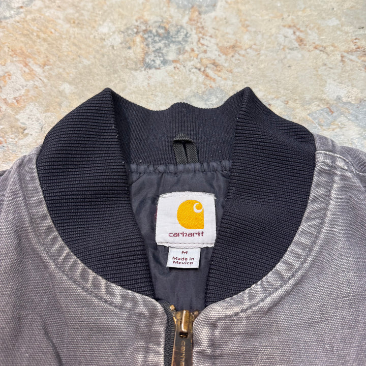 古着 Carhartt/ カーハート/ ダックベスト/ ダック地/ 裏地キルティング/ サイズM