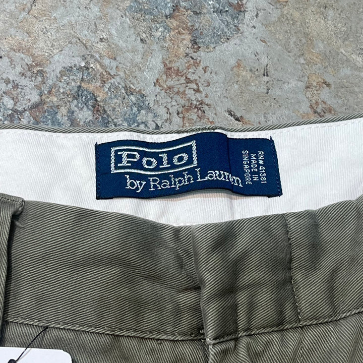 중고 의류 90 년대 ~ Ralph Lauren/Ralph Lauren/Chino 바지/실제 크기 32 x 32