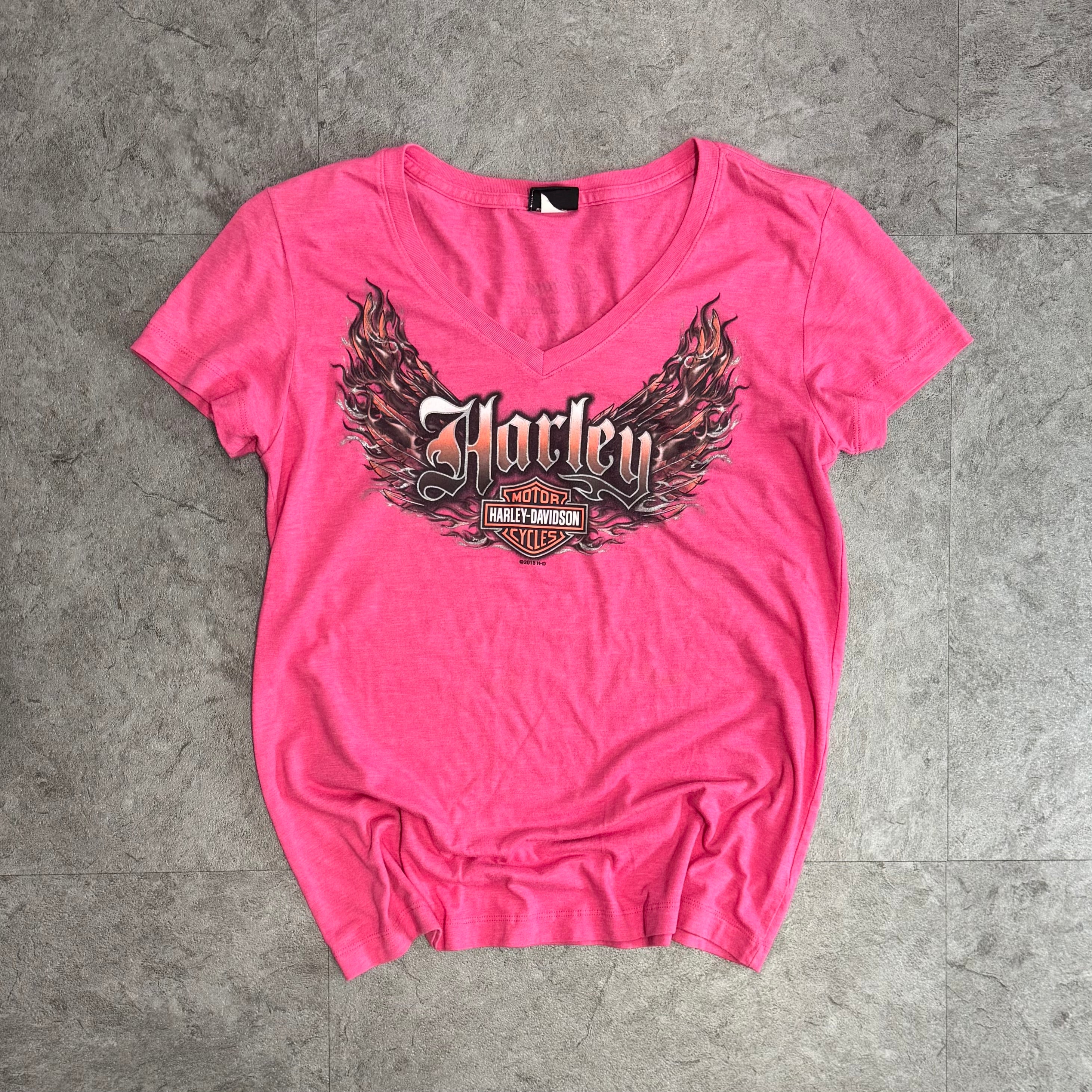 古着 Harley-Davidson ハーレーダビッドソン プリントTシャツ