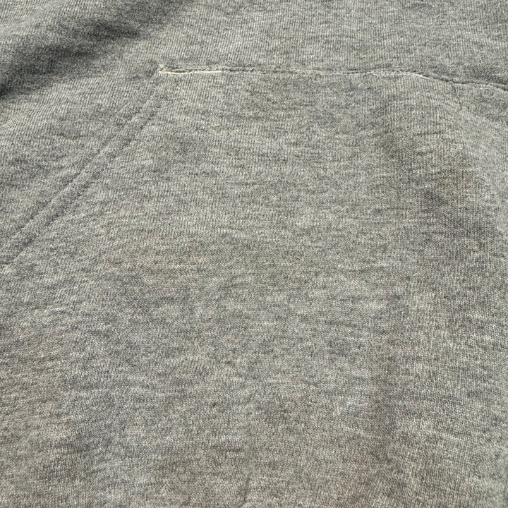 旧衣服80's~ RUSSELLATHLETIC/ RUSSELLATHLETIC/半拉链空白套衫连帽衫/纯色/尺寸L