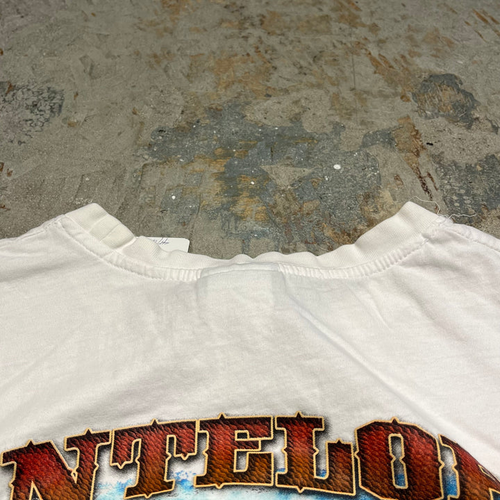 #4792 Used clothing HARLEY-DAVIDSON/Harley Davidson/Sleeveless printed T-shirt/Size L