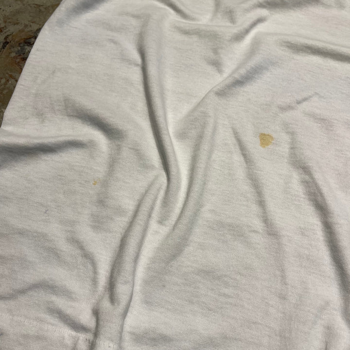 #4719 중고 의류 93의 버드 와이저 / 싱글 스티치 빈티지 티셔츠 / 기업 / 크기와 동등한 L