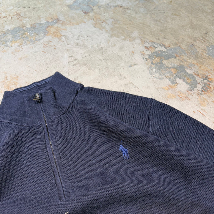 Ralph Lauren/ Polo Ralph Lauren/ Half Zip 니트 스웨터/ 사이즈 M의 사용 의류 폴로