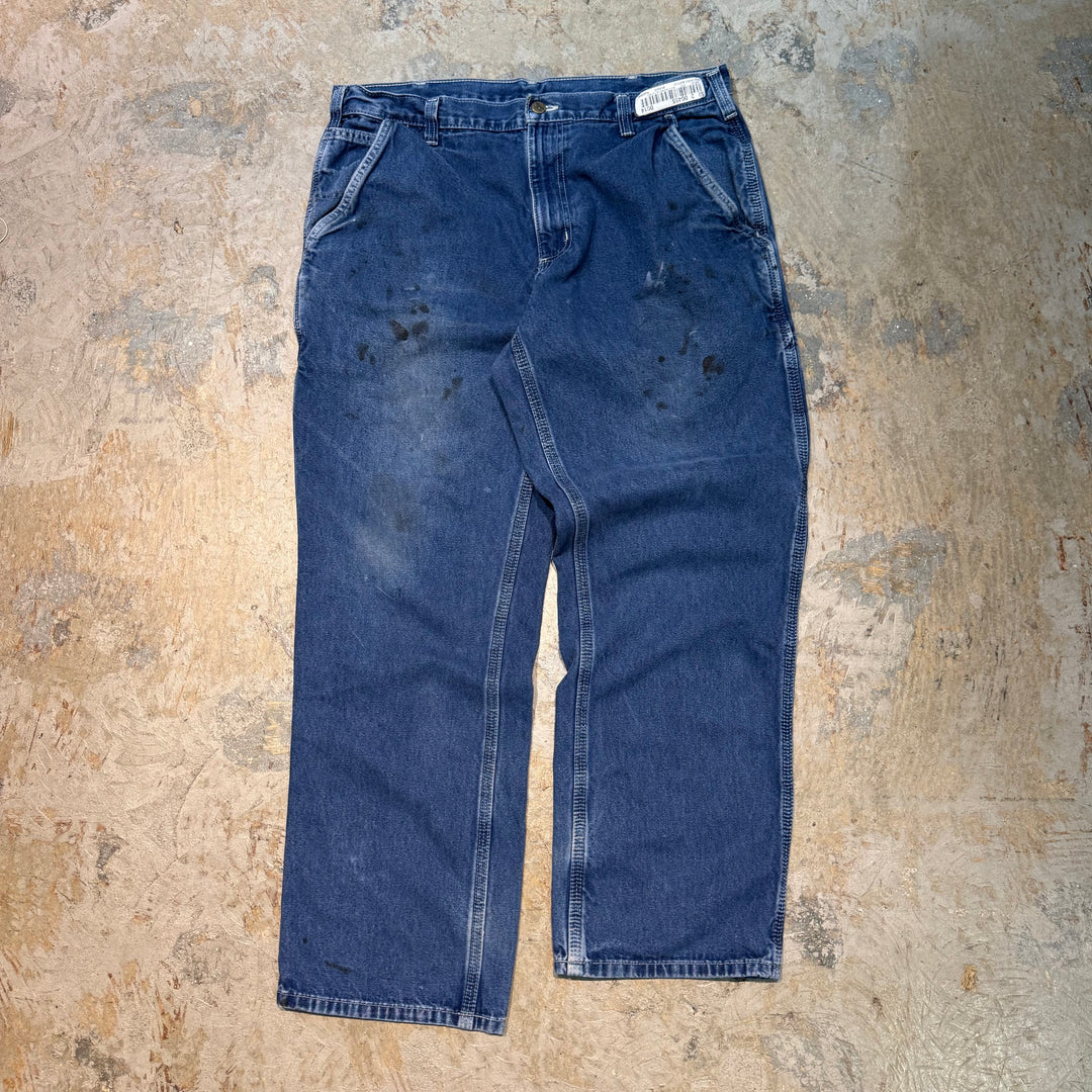 Used clothing Carhartt/ Denim painter pants/ Actual size 35 x 28