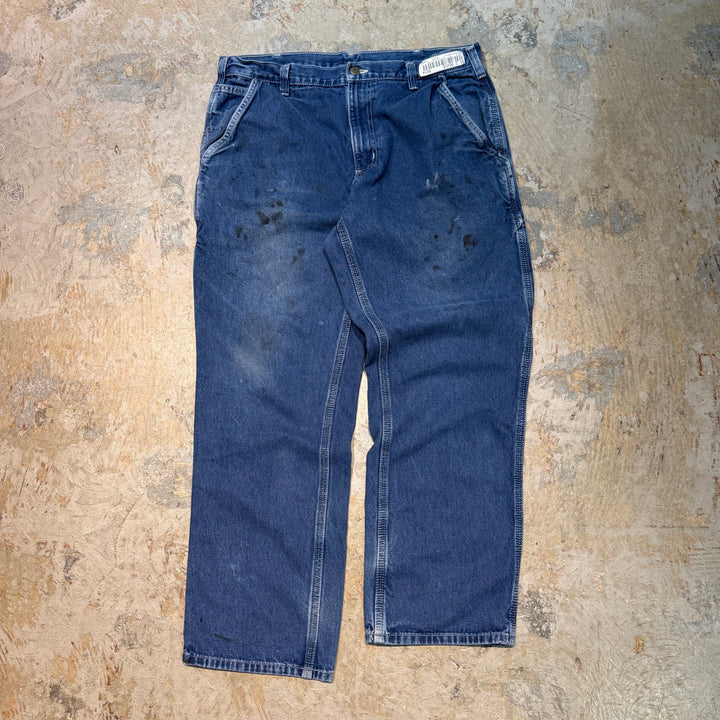 Used clothing Carhartt/ Denim painter pants/ Actual size 35 x 28