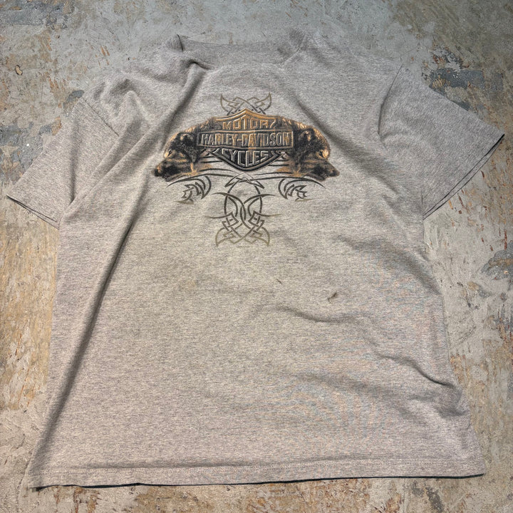 古着 USA製 Harley-Davidson/ハーレーダビッドソン/ プリントTシャツ/ サイズXL