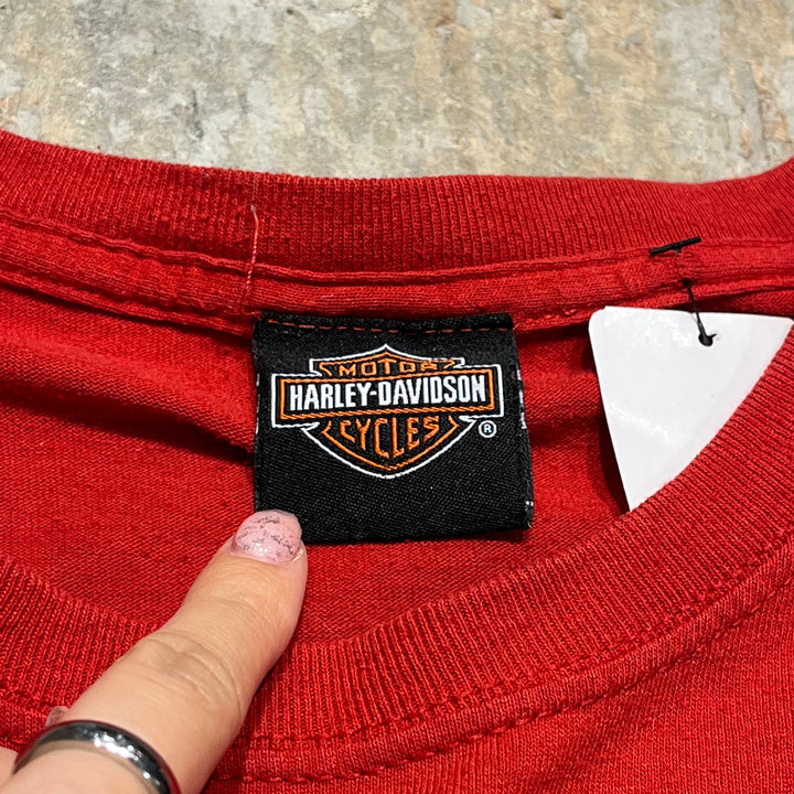 古着 Harley-Davidson/ハーレー ダビッドソン/グランドプレーリー/テキサス州/プリントTシャツ/サイズXL相当