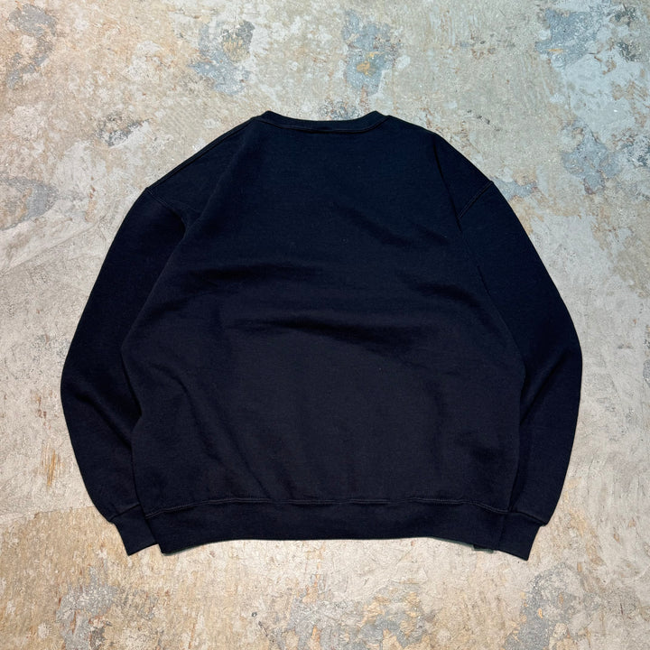 Used clothing 90's~ RUSSELL ATHLETIC/ Russell Athletic/Crew neck blank sweatshirt/ Plain/ Size L