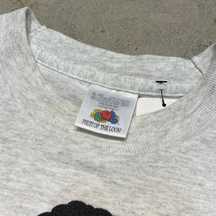 古着 90's カナダ製 FRUIT OF THE LOOM/フルーツ オブ ザ ルーム / Black Adder : The Lost Pilot / シュチュエーション・コメディ テレビ番組 / ヴィンテージ シングルステッチ ムービーTシャツ / サイズXL