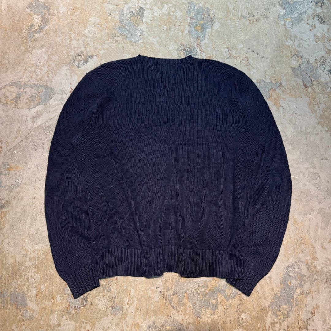 旧衣POLO by Ralph Lauren/ POLO拉尔夫劳伦/圆领针织毛衣/尺寸M