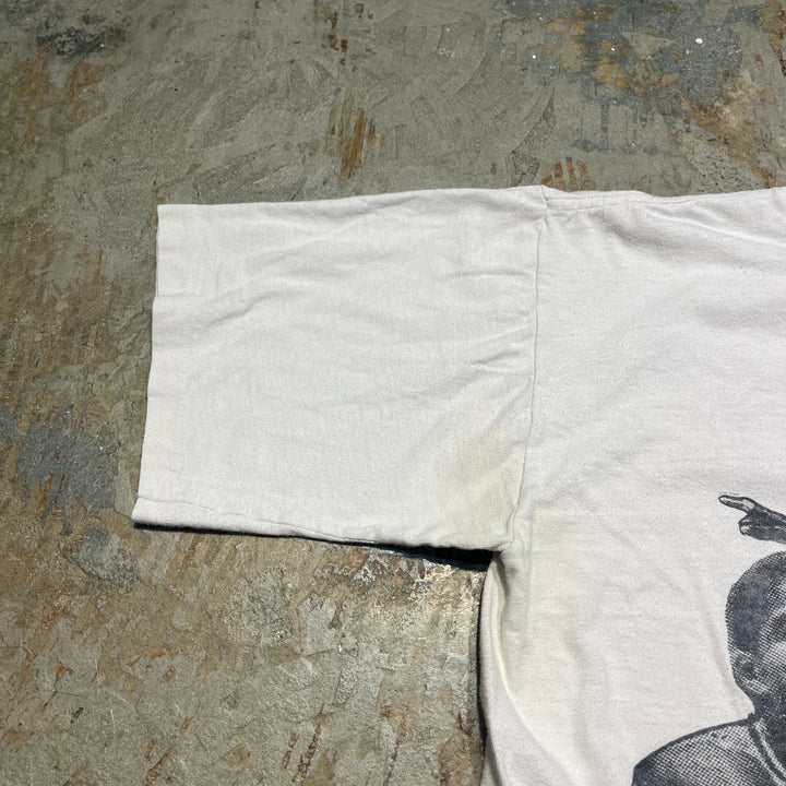 古着 NBA/レイカース/マジック ジョンソン/ヴィンテージ シングルステッチ Tシャツ/サイズS-M相当