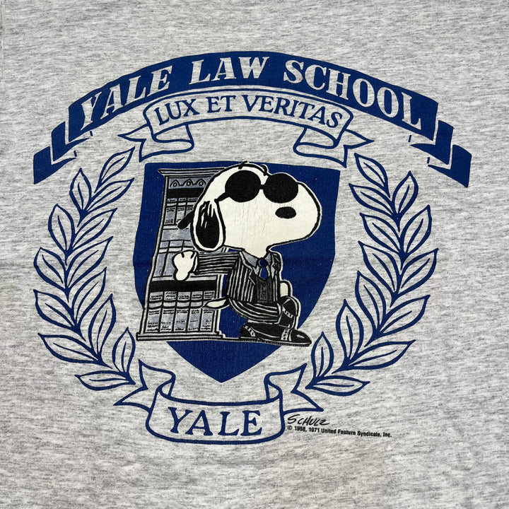 #4283 Unknow/short sleeve t-shirt Tee/シングルステッチ/半袖Tシャツ/71's/YALE/カレッジロゴ/スヌーピー/MADE IN USA/サイズM