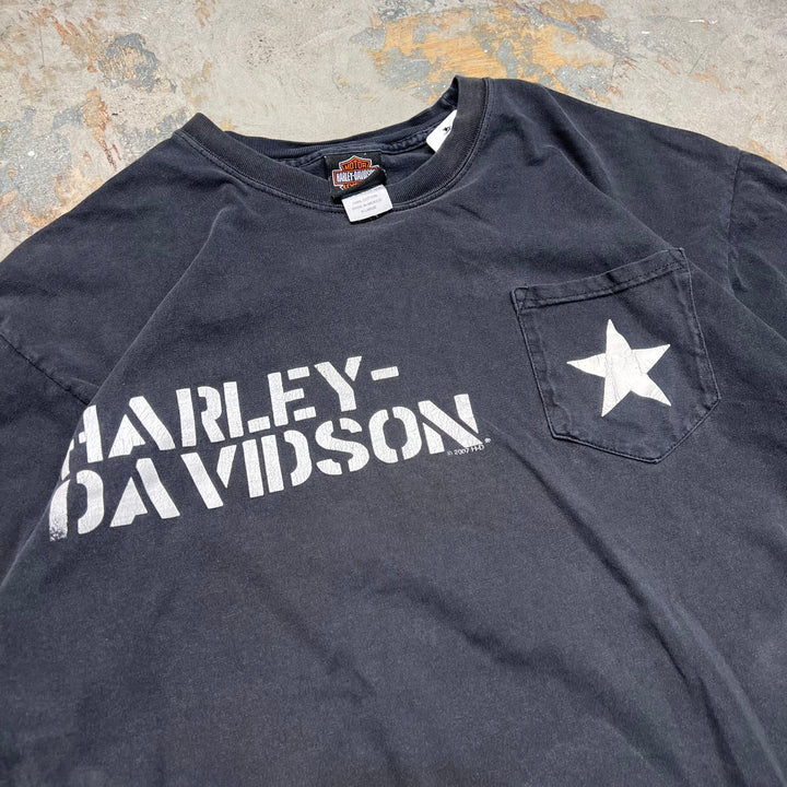 Used clothing Harley-Davidson / ALEFS / Wichita Store, Kansas / Printed T-shirt / Size xl