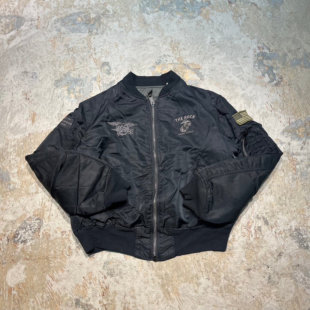 Second-hand clothing The Rock FILM CREW/Bomber Jacket/Size M equivalent