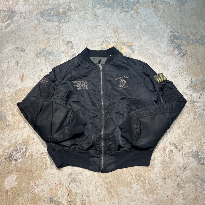 Second-hand clothing The Rock FILM CREW/Bomber Jacket/Size M equivalent