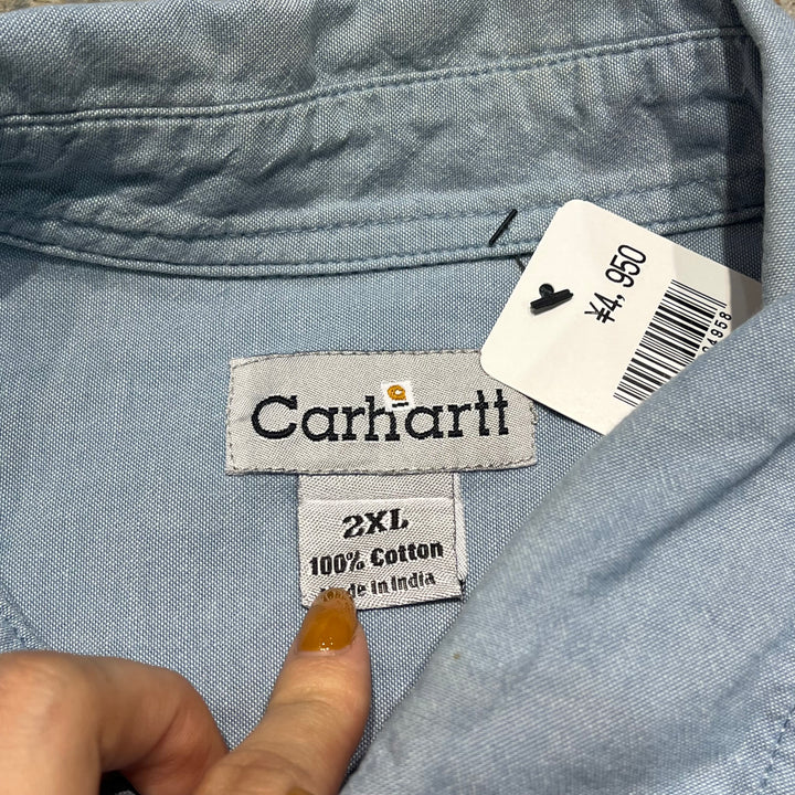 #4308 Carhartt/カーハート L/S Button Down Work Shirts/ボタンダウンワークシャツ / サイズ2XL