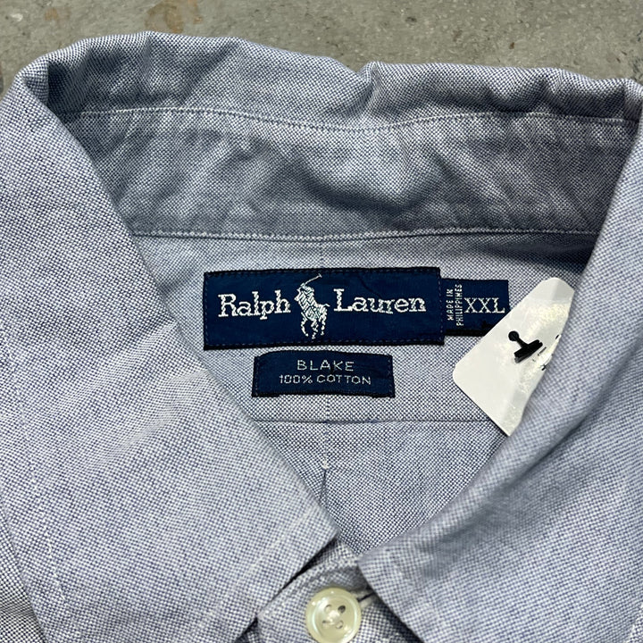 #4386 Used clothing Ralph Lauren/Long Sleeve Button Down Shirt/BLAKE/Blake/Size XXL