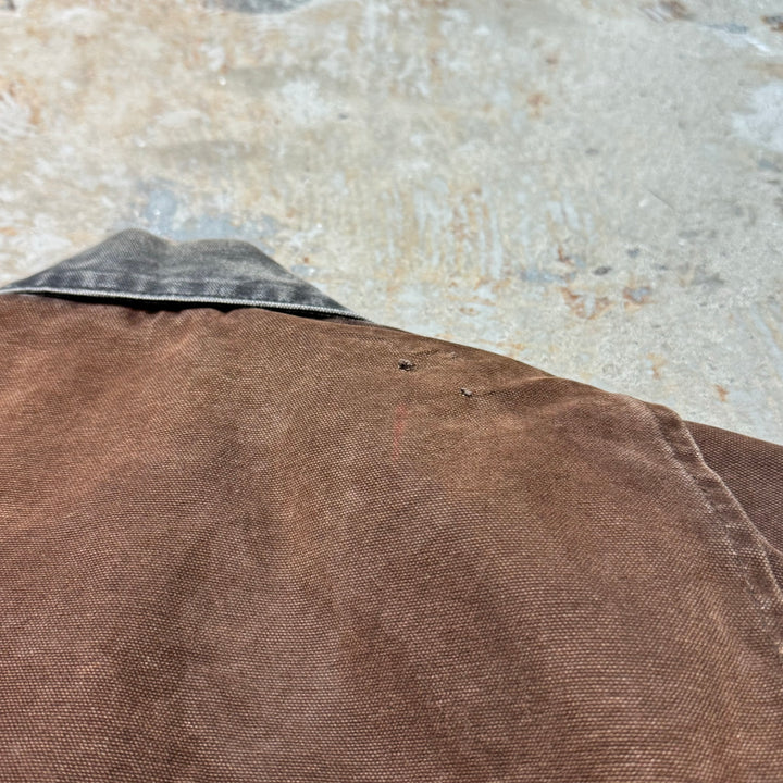 Used clothing 90's carhartt/ Carhartt/ Detroit jacket/ Duck fabric/ Blanket lining/ Checkered pattern/ Size M