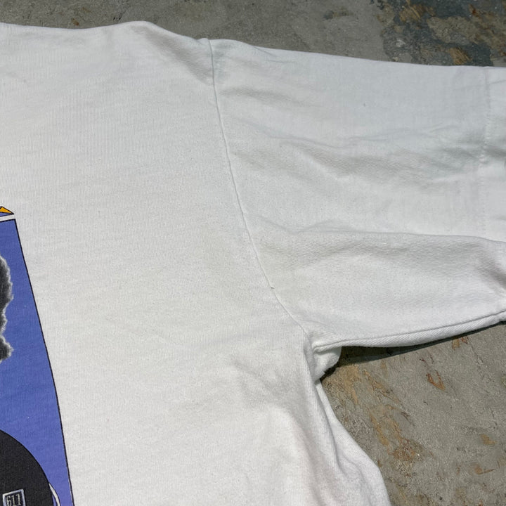 古着 90's Hanes/ヘインズ / ポワタン・アロー N&W 611号流線形蒸気機関車 / 旅客列車 / ヴィンテージ シングルステッチ プリントTシャツ / サイズL