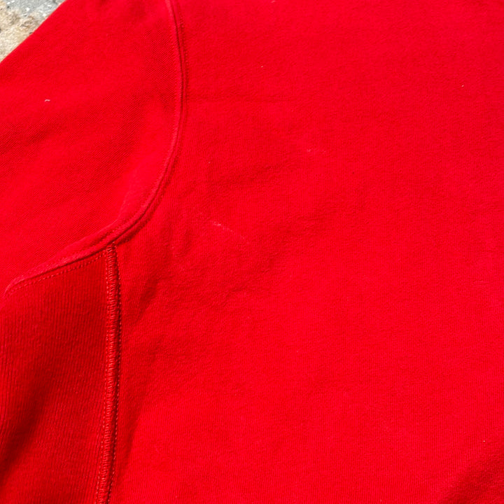 古着 90's POLObyRalphloren/ ポロバイラルフローレン/ クルーネックスウェット/ Vガゼット/ サイズL