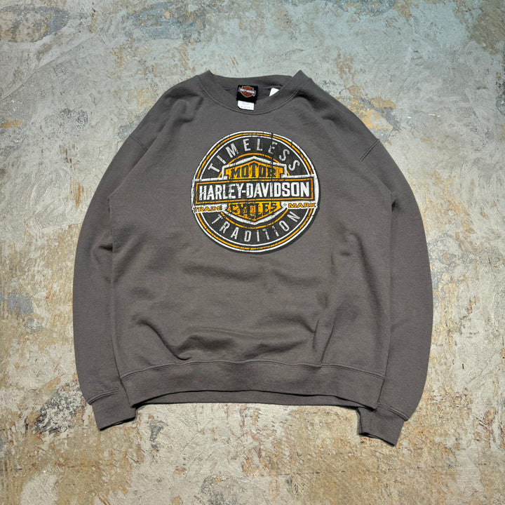 Used clothing HARLEY-DAVIDSON/ Harley Davidson/ Crew neck sweatshirt/Size M