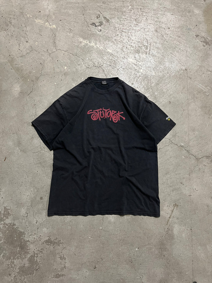 #MA47 Second-hand clothing STUSSY/Short Sleeve Tee/Printed T-shirt/Size XL