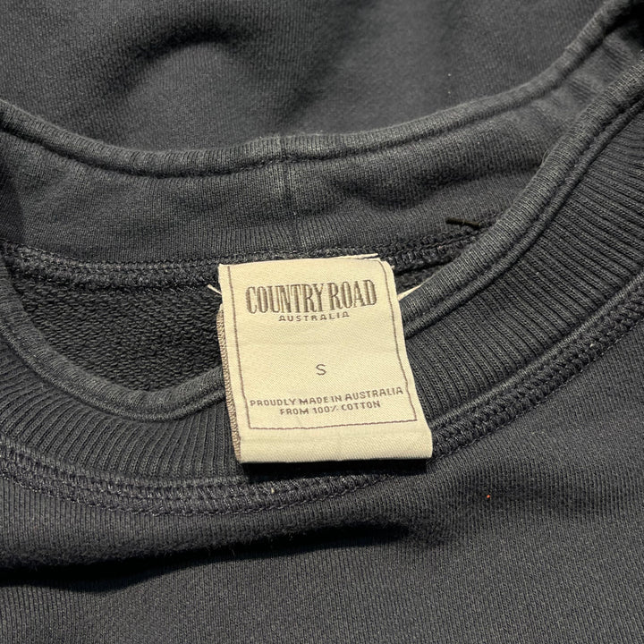 #4118 古着 Unknow/Crew Neck Print Sweat/クルーネックプリントスウェット/COUNTRY ROAD AUSTRA/サイズS