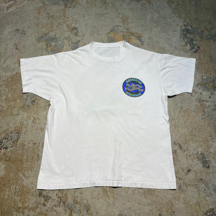 古着 90's AIRWALK/エアウォーク/ヴィンテージ シングルステッチ プリントTシャツ/サイズXL相当