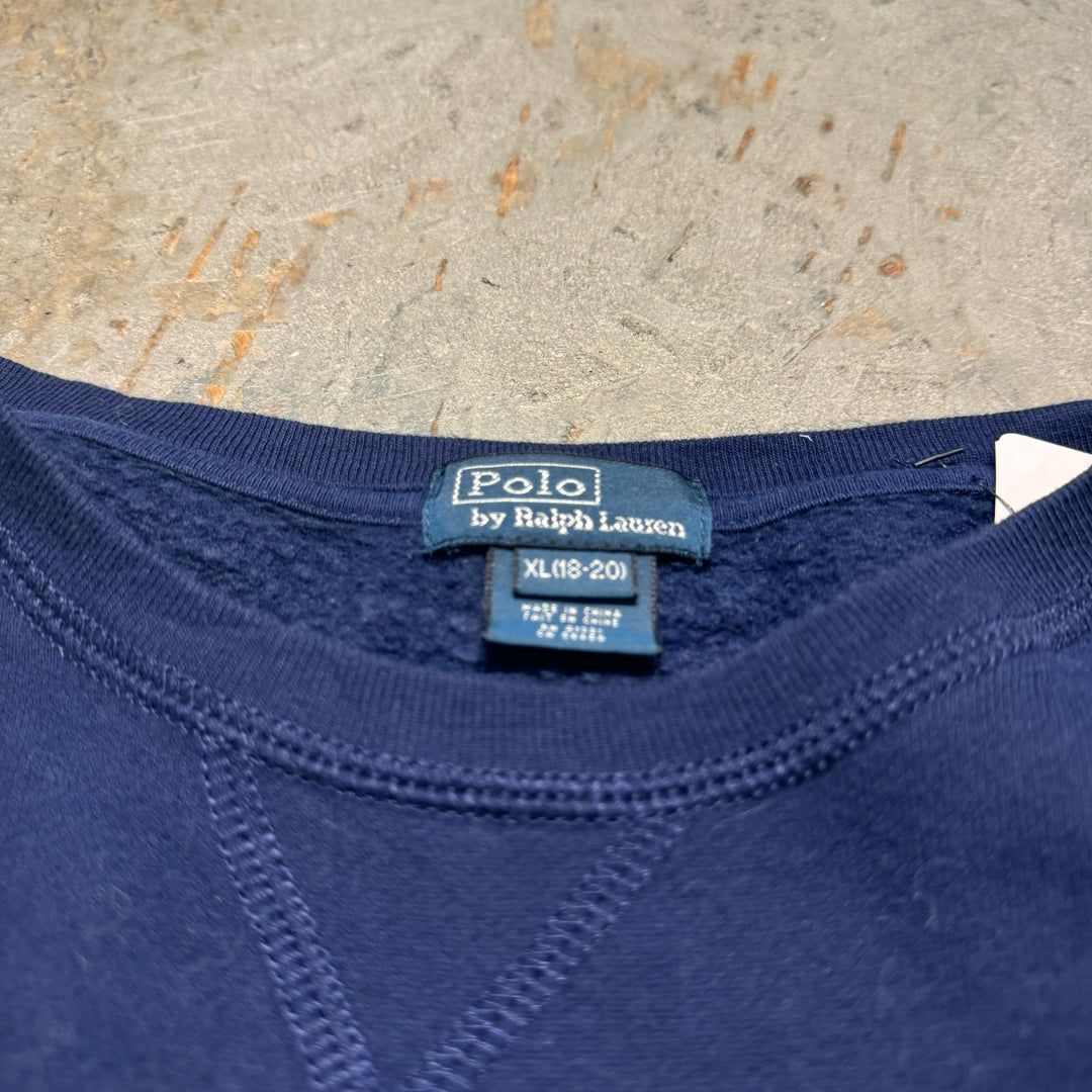 Used clothing POLObyRalph Lauren/ PolobyRalph Lauren/ Crew neck sweatshirt/ Size XL