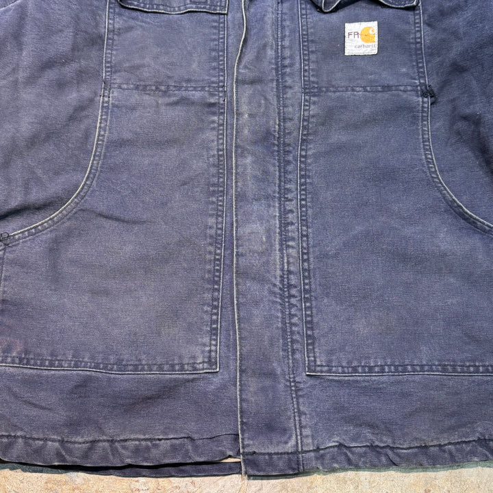 Used clothing Carhartt/ Traditional coat/ Duck fabric/ Quilted lining/ Size 2XL