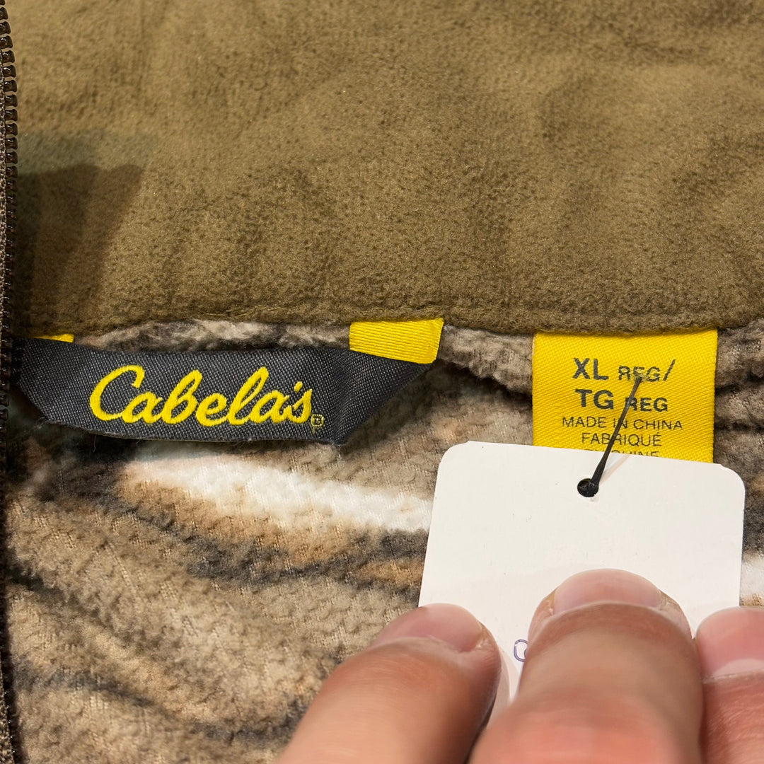중고 의류 Cabela 's/ Cabelas/ Real Tree Camo Vest/ Size XL