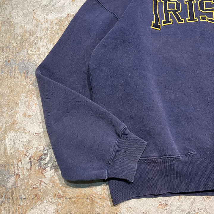 #3988 古着 Unknow/Crew neck sweat/クルーネックスウェット/IRISH/サイズM
