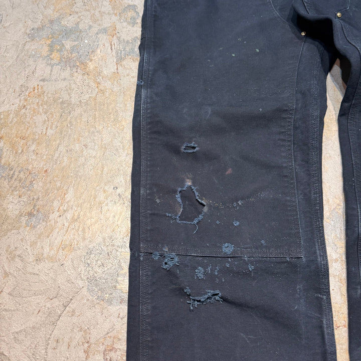 Used clothing Made in USA Carhartt/ Double Knee Painter Pants/ Actual size 40 x 31