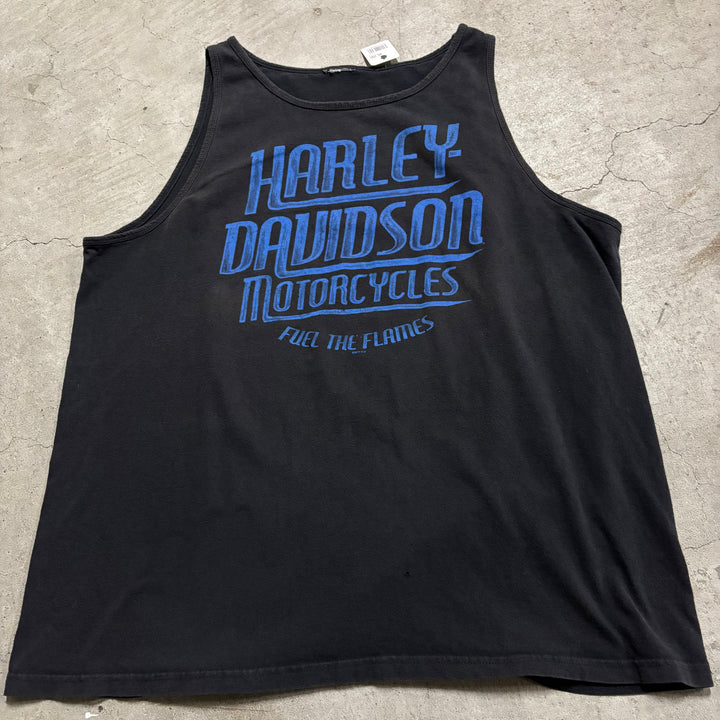 古着  USA製 Harley-Davidson /ハーレー ダビッドソン/ プリントTシャツ/ ノースリーブ/ サイズL相当
