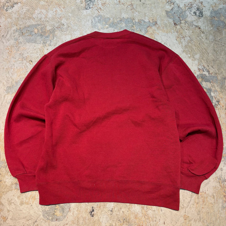 미국 80 년대에서 만든 중고 의류 ~ Russell Athletic/Russell Athletic/Alabama/Crew Neck Neck Sweatshirt/Size L