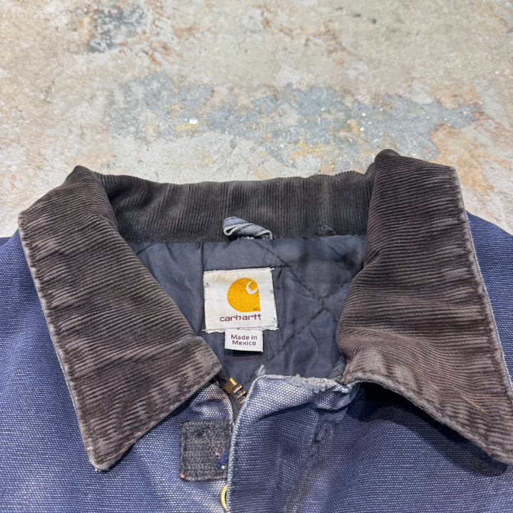 古着 carhartt/ カーハート/ トラディショナルコート/ 裏地キルティング/ 襟コーデュロイ/ サイズ2XL