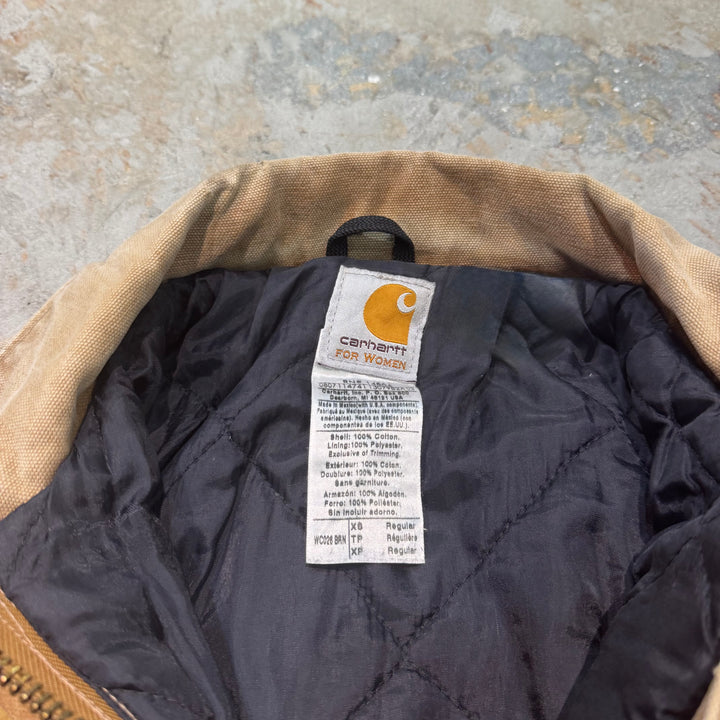 古着 carhartt/ カーハート/ トラディショナルコート/ 裏地キルティング/WOMEN/サイズXL