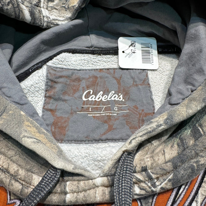 빈티지 의류 Cabela/Cabella/Real Tree Pattern/Pullover Hoodie/Size L