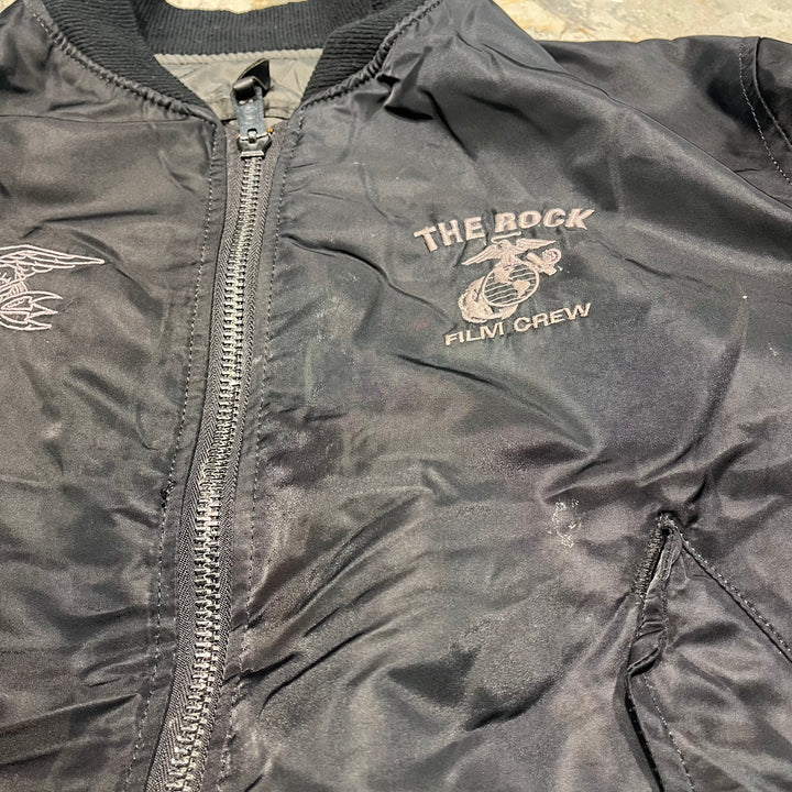 Second-hand clothing The Rock FILM CREW/Bomber Jacket/Size M equivalent