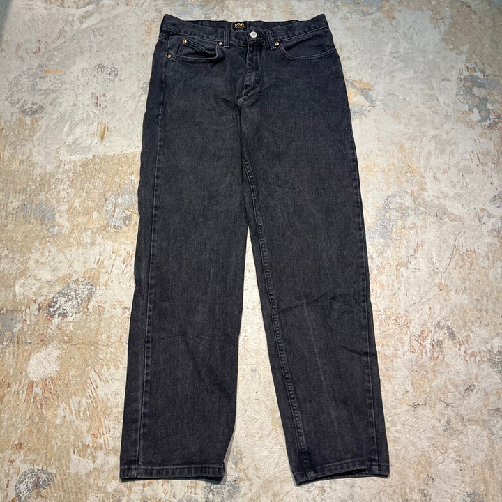 #4186 古着 Lee/リー/Black Denim Pants/ブラックデニムパンツ/サイズ32×32