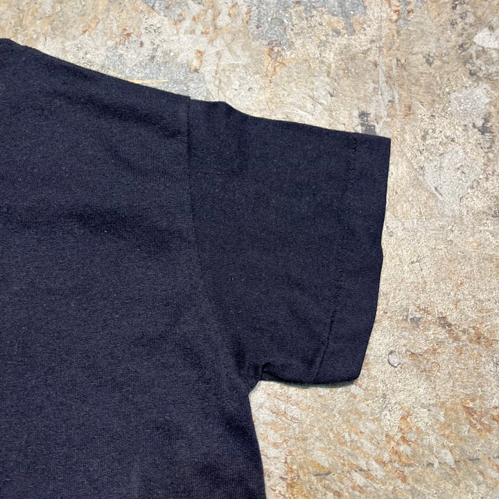 빈티지 80의 미키/디즈니/미시간/레이크 호프 턴/빈티지 싱글 스티치 프린트 티셔츠/크기 XL