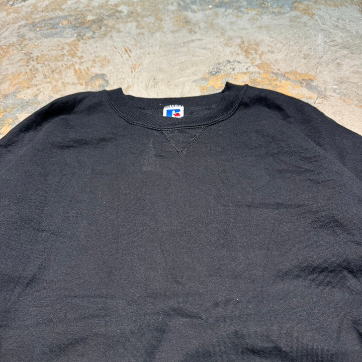旧衣服USA制80's~ RUSSELLATHLETIC/ RUSSELLATHLETIC/ brunkrunexwet /素色/尺寸XXL