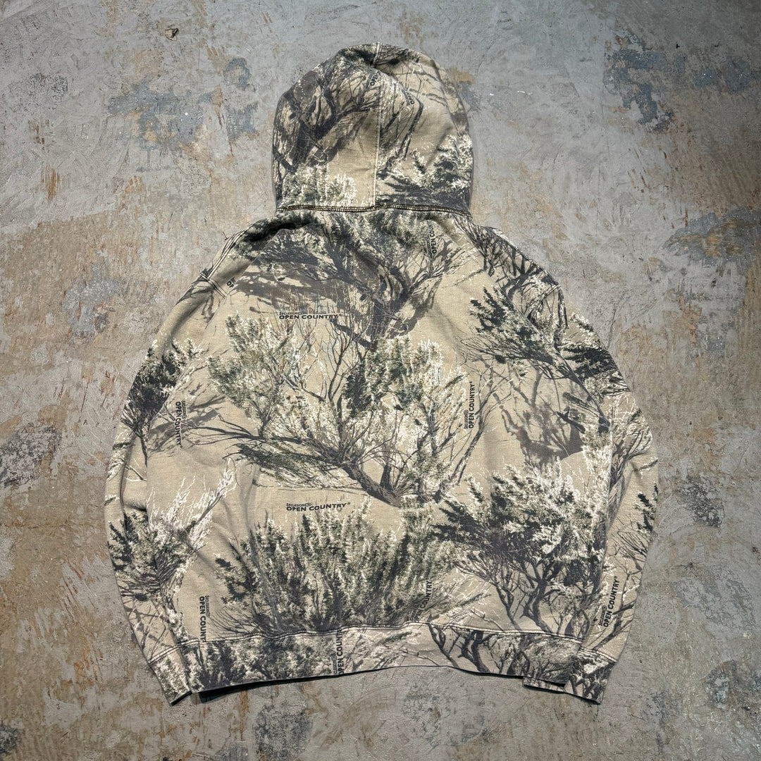 중고 의류 Cabela/Cabella/Real Tree Pattern/Pullover Hoodie/Size XL