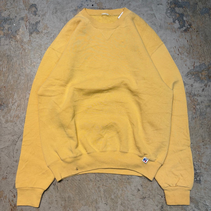 古着 RUSSELLATHLETIC/ ラッセル アスレチック/ ブランククルーネックスウェット/ 無地/サイズM