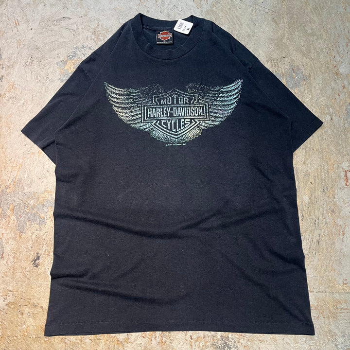 古着 USA製 Harley-Davidson/ ハーレーダビッドソン/ プリントTシャツ/ サイズXL