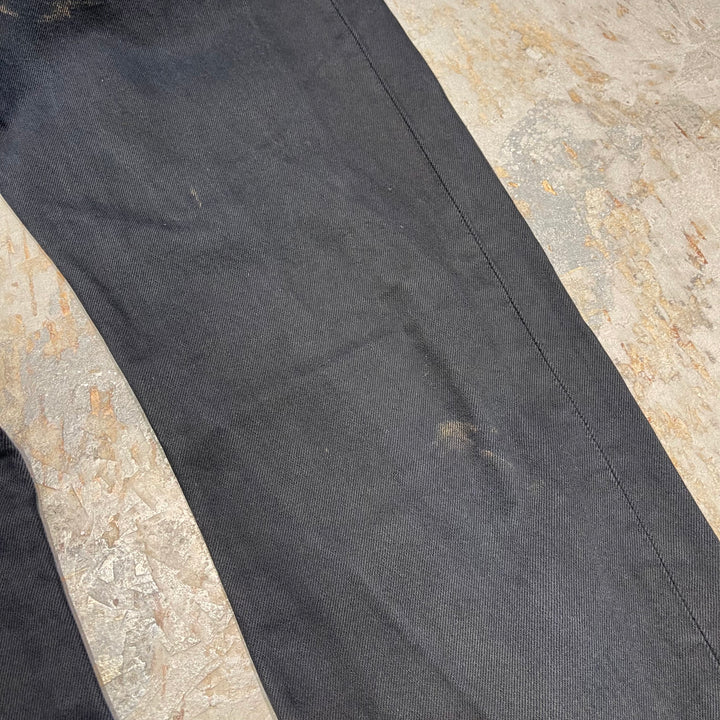 #4770 Used clothing LEVI'S/Levi's/501/Black denim pants/Black denim pants/Made in Türkiye/Size 34 x 34