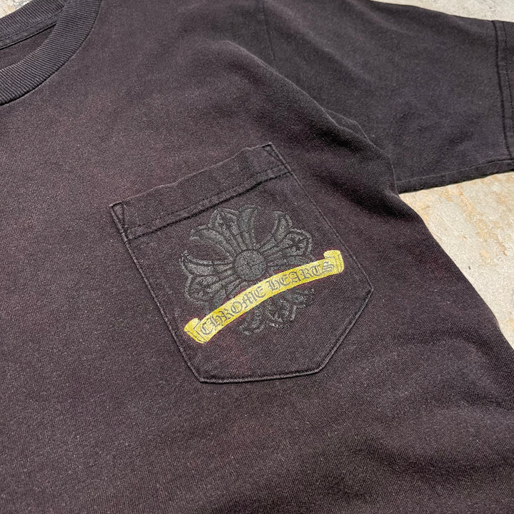 Used clothing Made in USA Chrome Hearts/Chrome Hearts Printed T-shirt/Size S