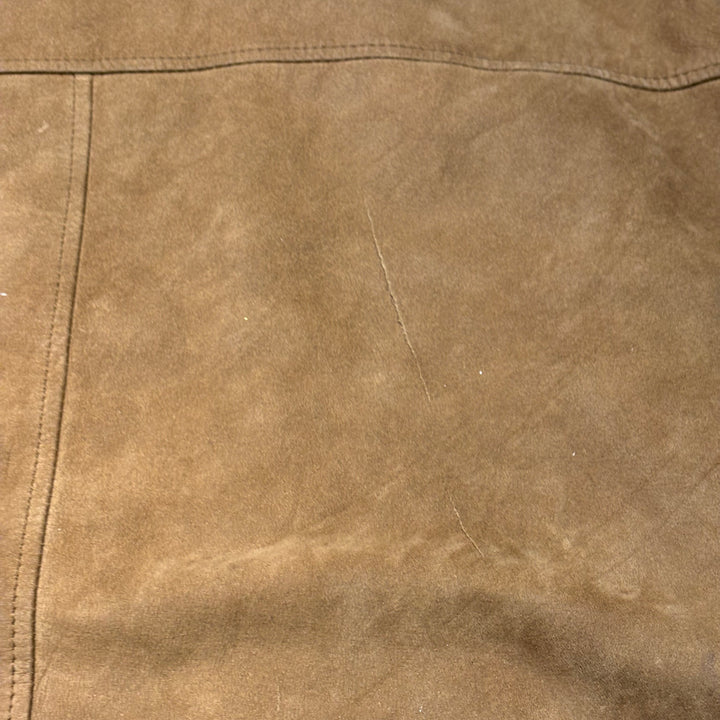 중고 의류 St.John'Sbay/ St. John 's Bay/ Nubuck/ Zip-Up Leather Jacket/ Size L