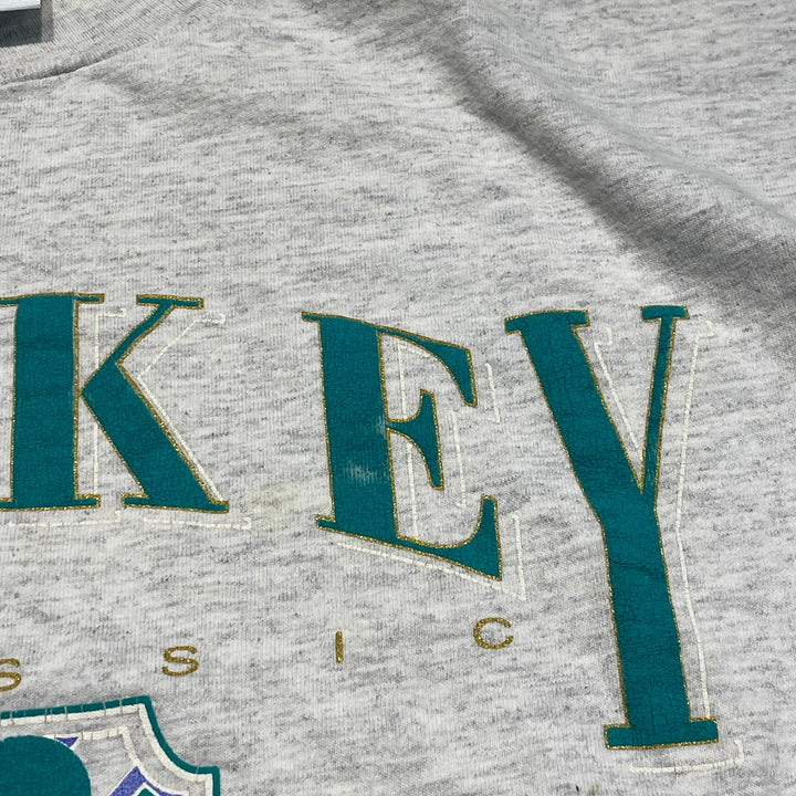 古着 USA製 Disney/ミッキーマウス/カルフォルニア/ヴィンテージ シングルステッチ プリントTシャツ/サイズXL相当